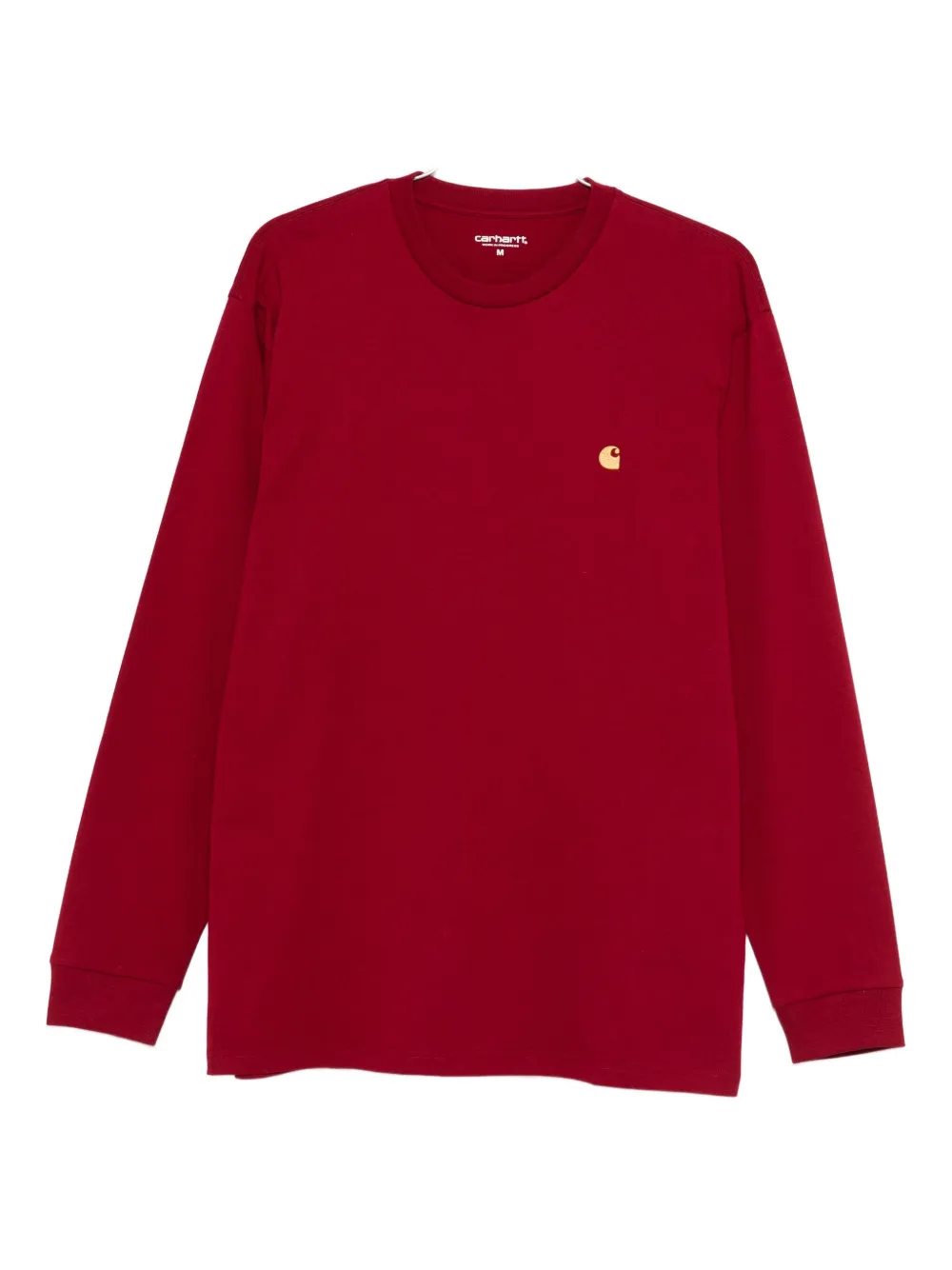 Carhartt WIP T-shirt met geborduurd logo Rood