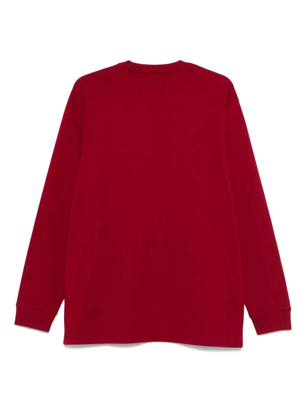 Carhartt WIP T-shirt met geborduurd logo - Rood