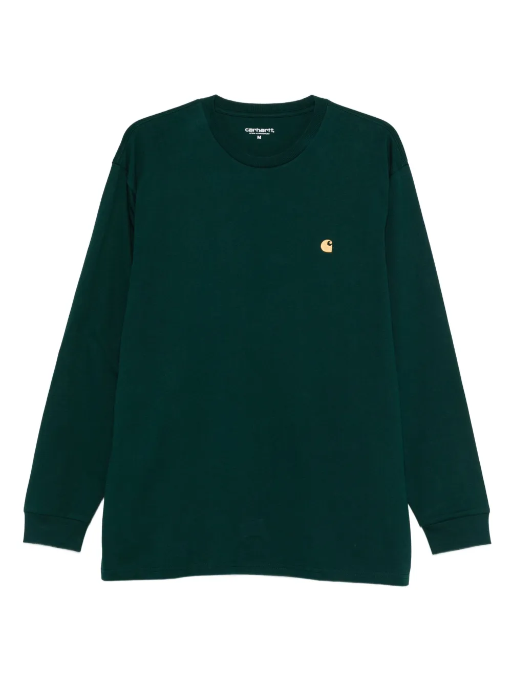 Carhartt WIP T-shirt met geborduurd logo Groen