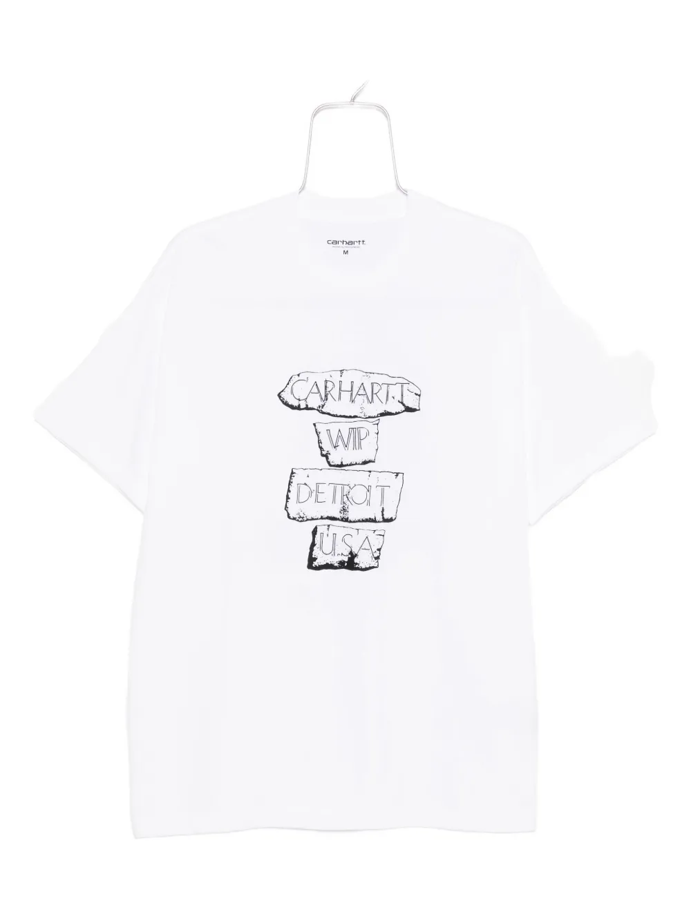 Carhartt WIP T-shirt van biologisch katoen Wit