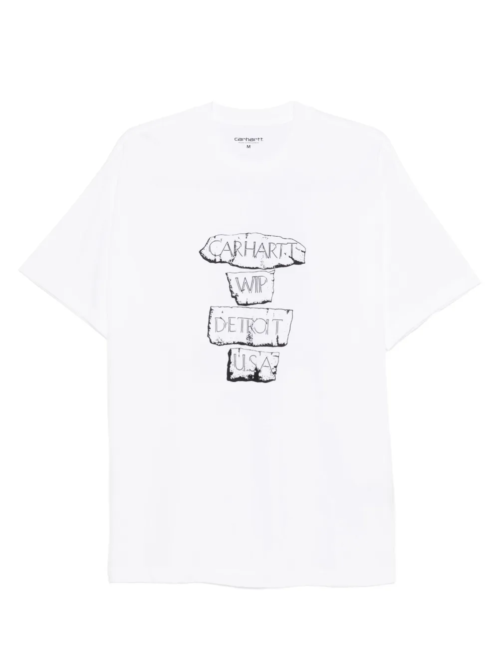 Carhartt WIP T-shirt van biologisch katoen Wit