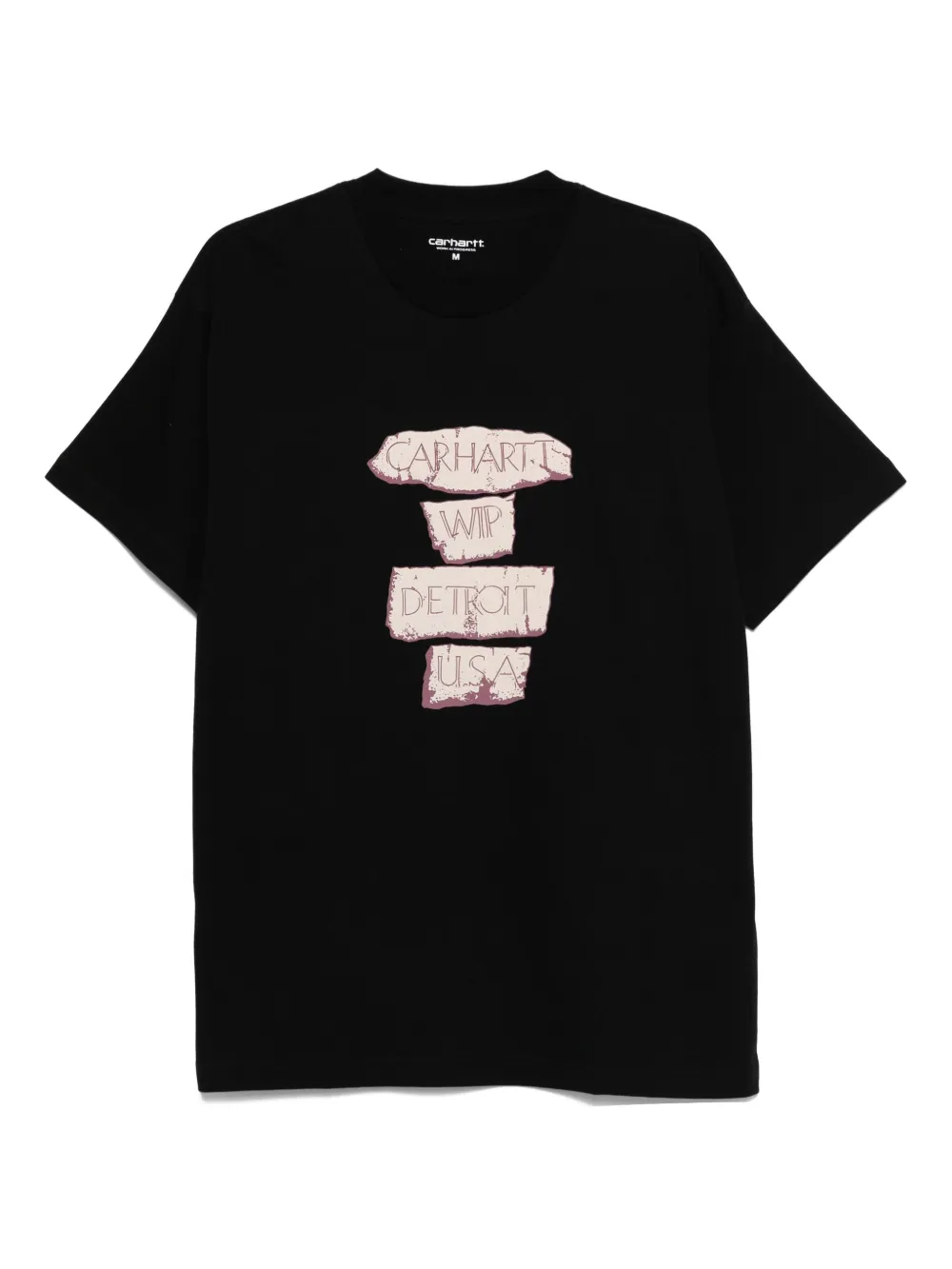 Carhartt WIP T-shirt van biologisch katoen Zwart