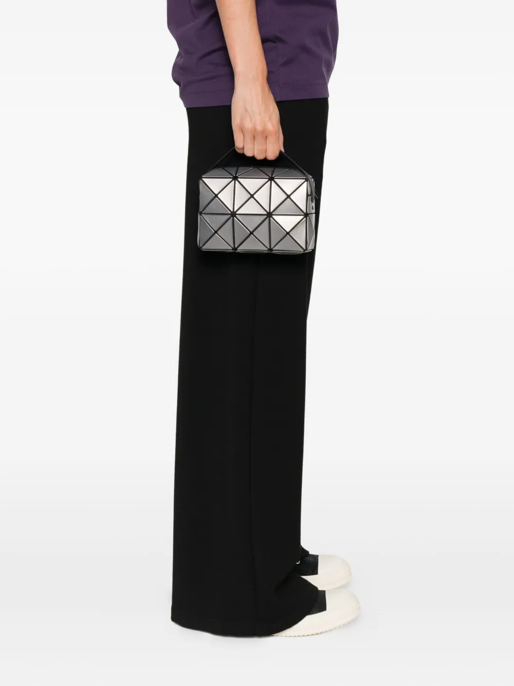 Bao Issey Miyake Cuboid shopper met geometrische vlakken Grijs