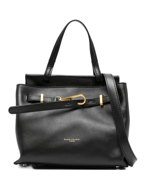 GIANNI CHIARINI sac cabas Tilda en cuir à fermoir crochet