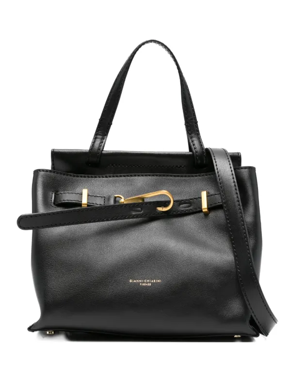 GIANNI CHIARINI Tilda hook-fastening Leather Tote Bag Farfetch