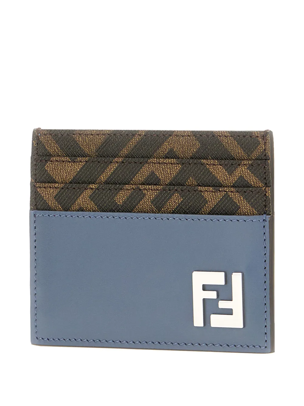 FENDI Pasjeshouder met logo Blauw