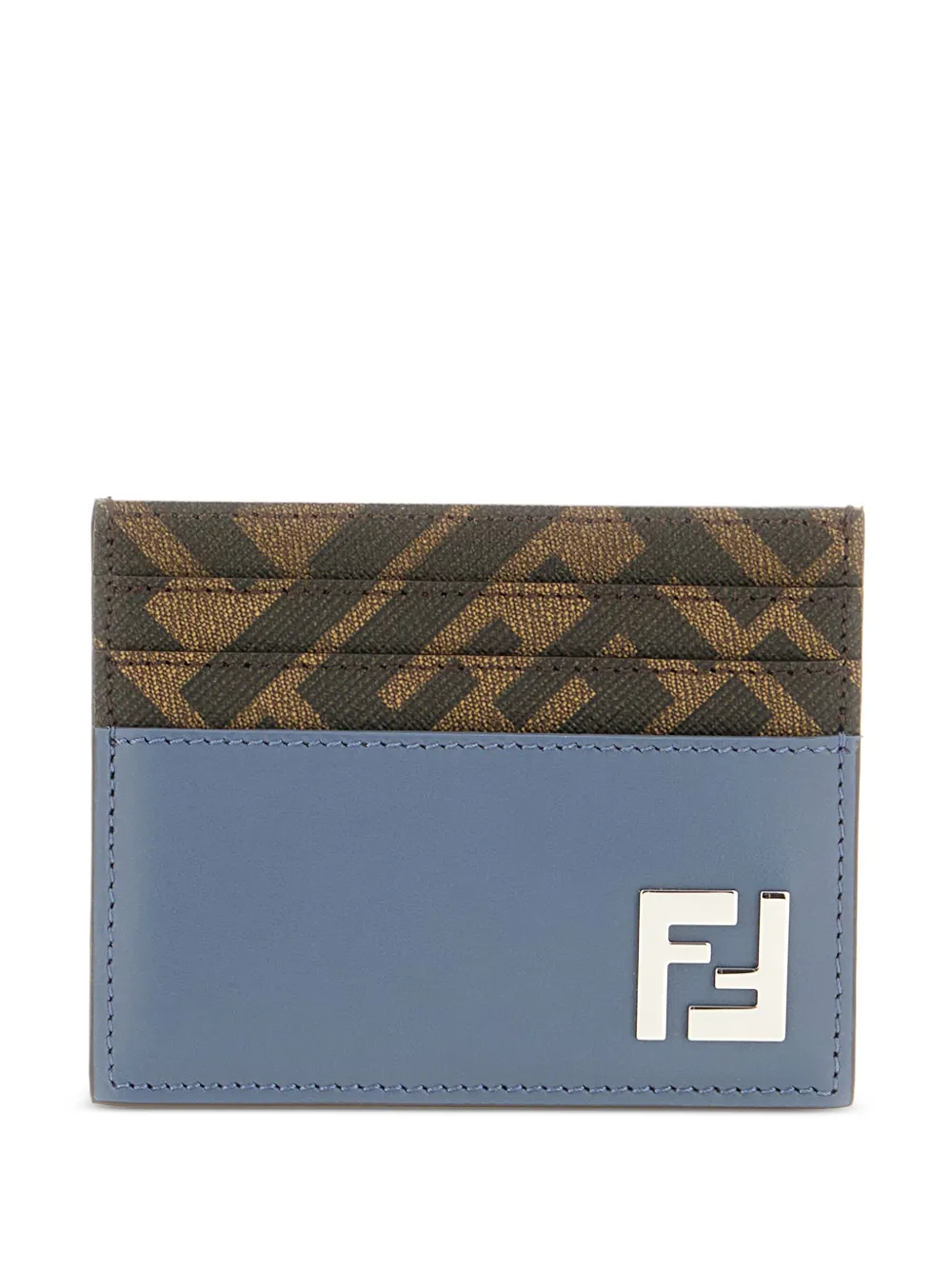 FENDI Pasjeshouder met logo Blauw