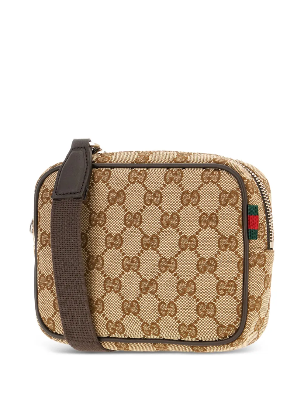Gucci Crossbodytas met GG-monogram Bruin
