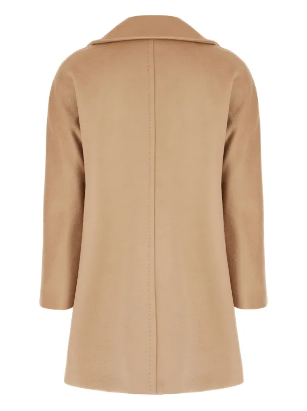 Max Mara Camel Wool Coat Brown FARFETCH PH