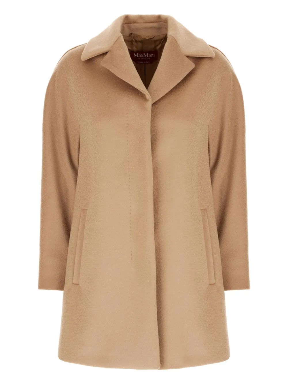 Max Mara camel wool coat Bruin