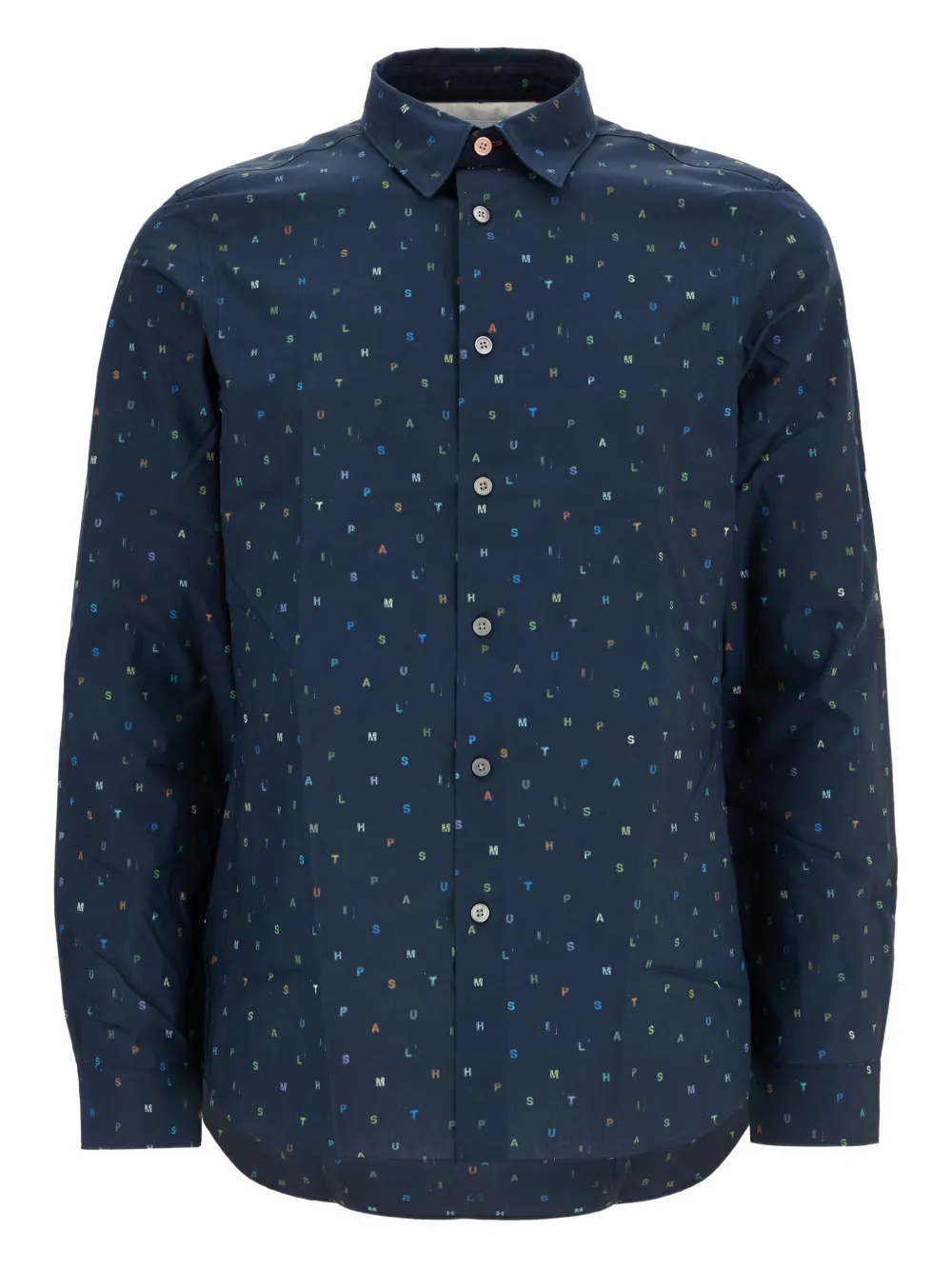 Paul Smith プリント シャツ - ブルー Paul Smith プリント シャツ - ブルー