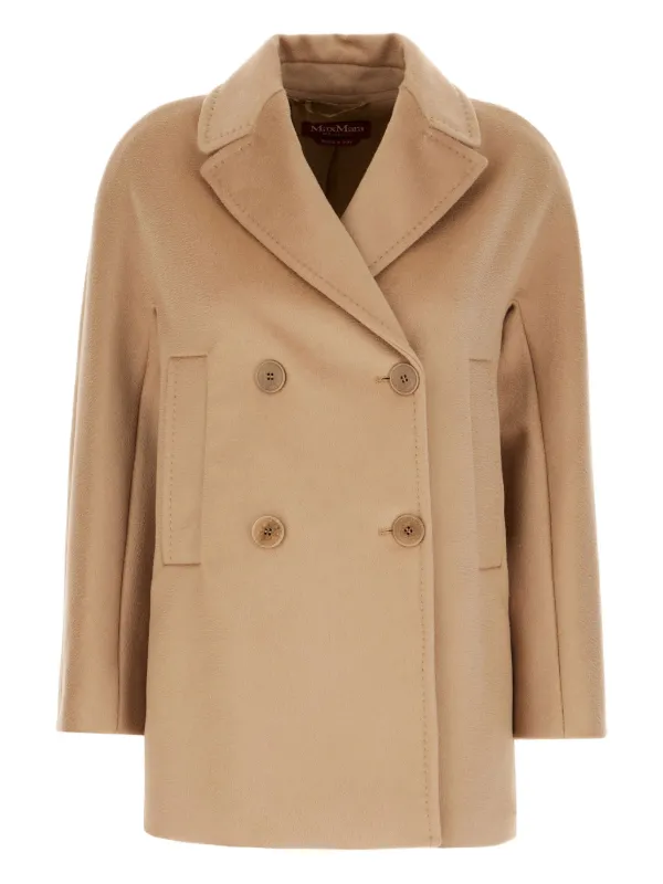コート Max Mara Cappotto Doppiopetto In Lana Cappotto doppiopetto in lana, avorio | Weekend Max Mara