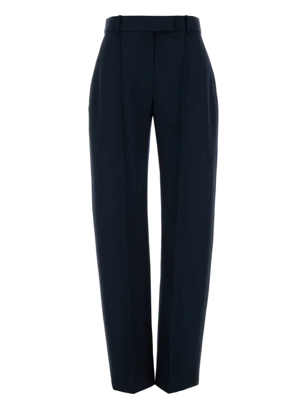 Alexander McQueen pleated wool trousers | Blue | Image 1