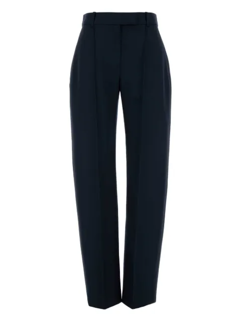 Alexander McQueen pleated wool trousers