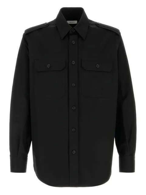 Alexander McQueen double-pocket cotton shirt