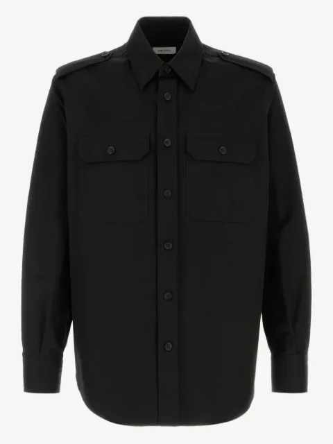 Alexander McQueen double-pocket cotton shirt