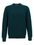 Zanone crew-neck wool sweater - Green