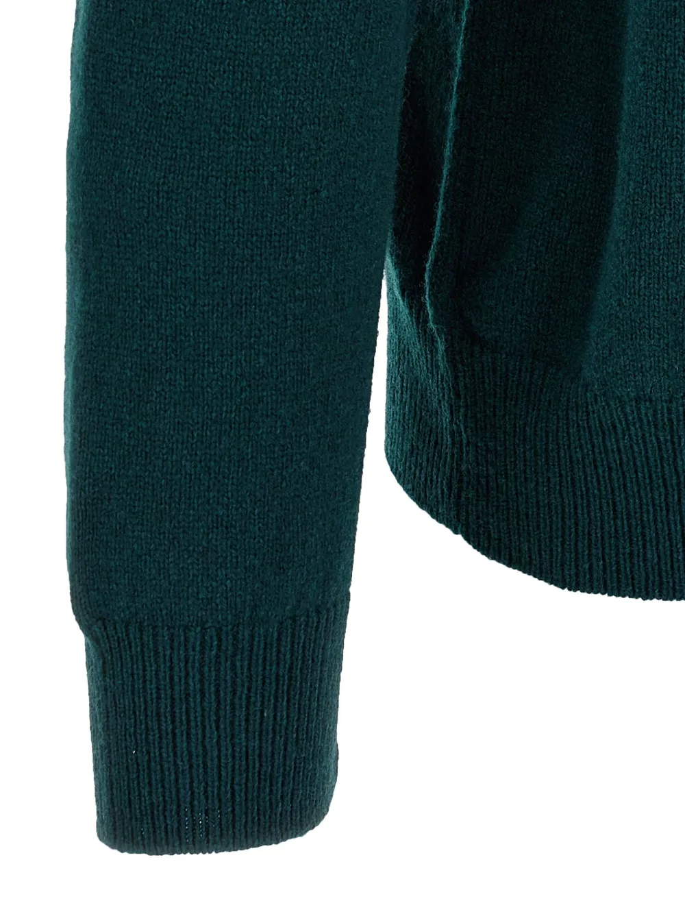 Zanone crew-neck wool sweater Groen