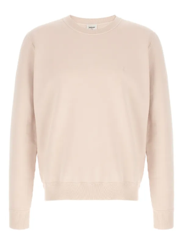 スウェット・トレーナー SAINT LAURENT 'Cassandre' sweatshirt Pink 25063866_55293716_600.jpg