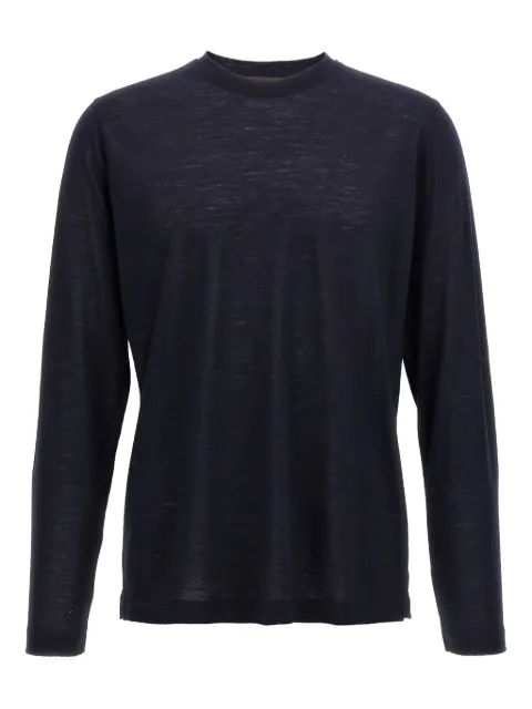 Zanone t-shirt à manches longues