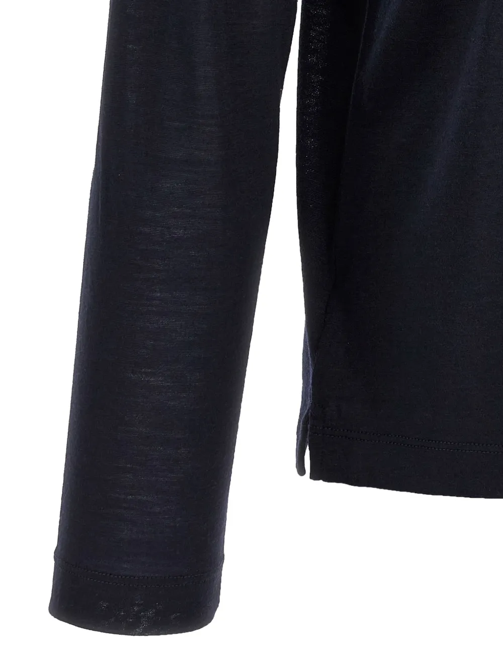 Zanone crew-neck long-sleeves T-shirt Blauw