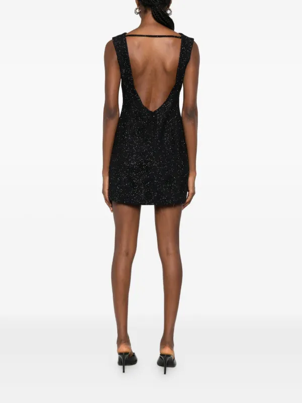 hilary swank backless dress Maje main image 0