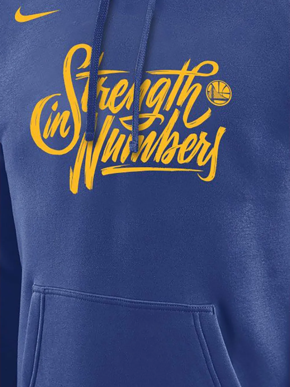 Nike Golden State Warriors "Strength In Numbers" hoodies Blauw