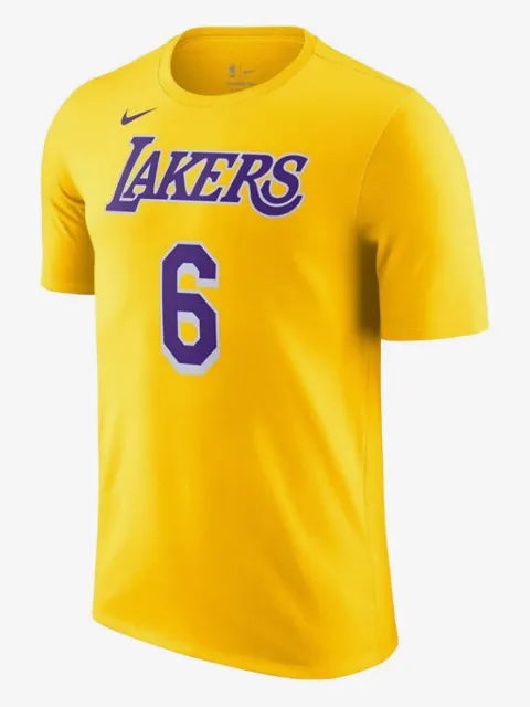 Nike 르브론 제임스 라 레이커스 티셔츠