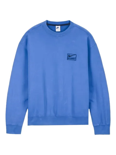 Nike acid-wash crew-neck sweatshirt