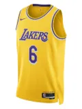 Nike NBA La Lakers Icon Edition Lebron James 2022/23 jersey - Yellow