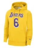 Nike NBA La Lakers Lebron James #6 hoodie - Yellow