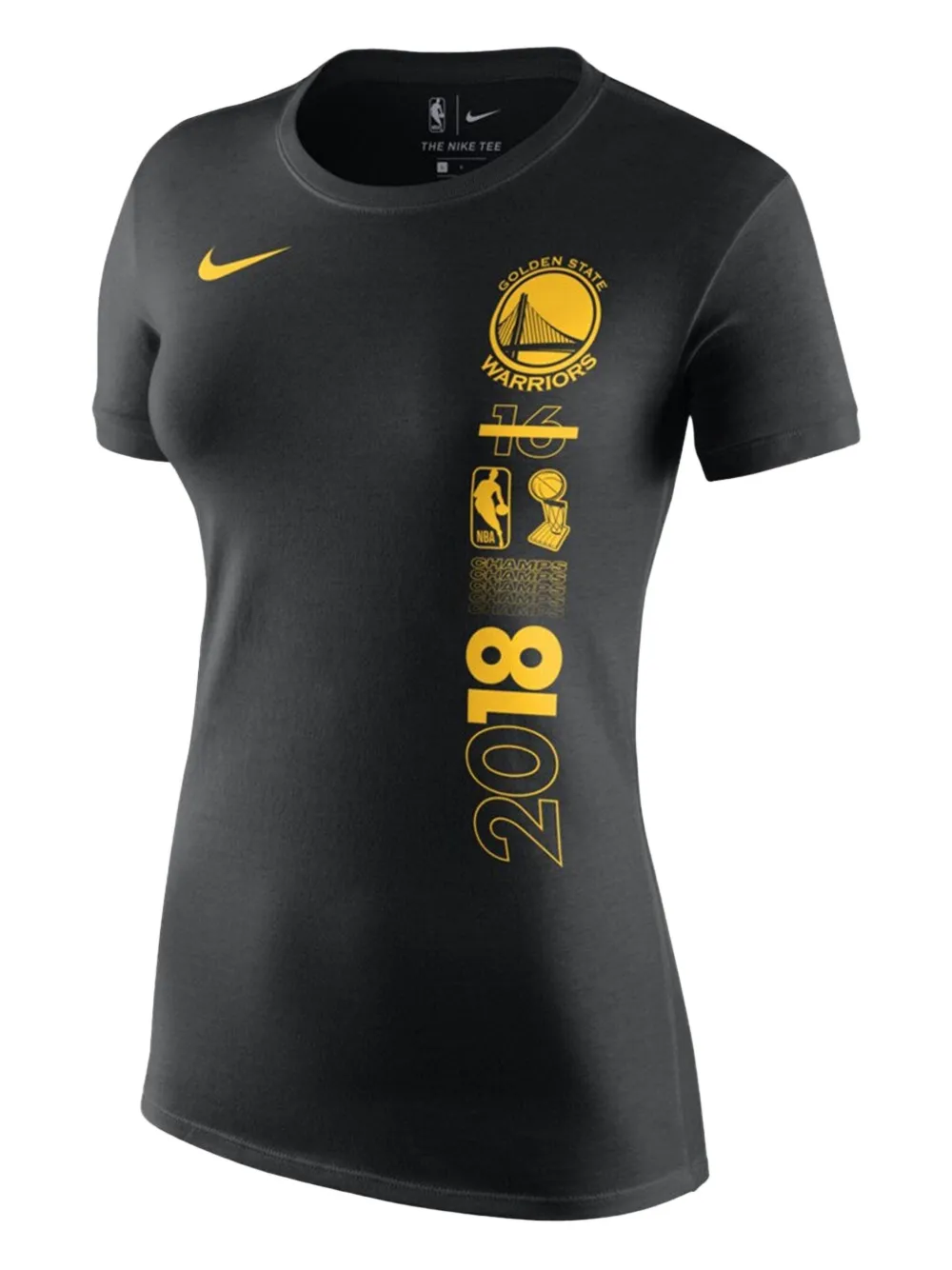 Nike NBA Golden State Warriors "Yellow- Durant Gold Hardwood Classics " jersey Geel