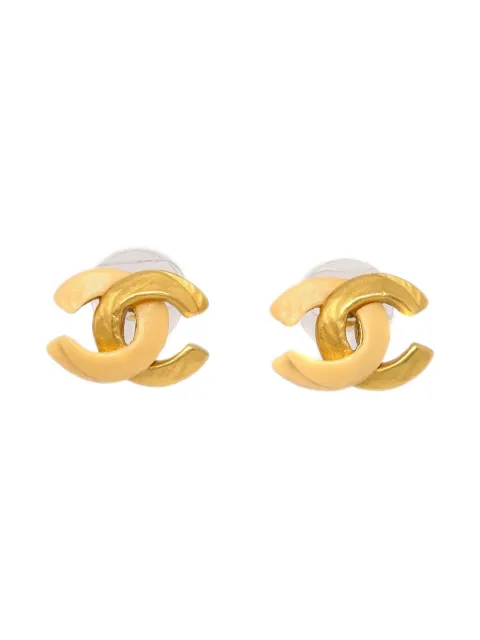 CHANEL Pre-Owned 2000 interlocking CC earrings