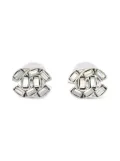 CHANEL Pre-Owned 2001 CC-logo earrings - Silver