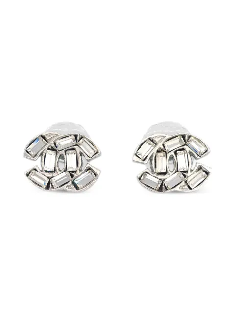 CHANEL Pre-Owned 2001 CC-logo earrings