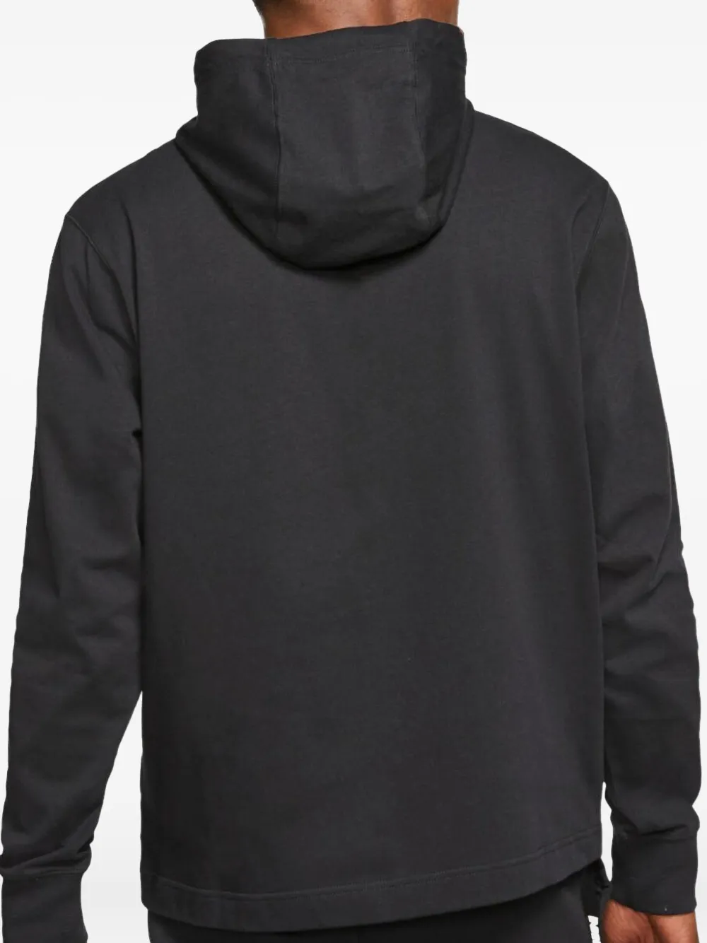 Nike Club jersey pullover hoodie Zwart