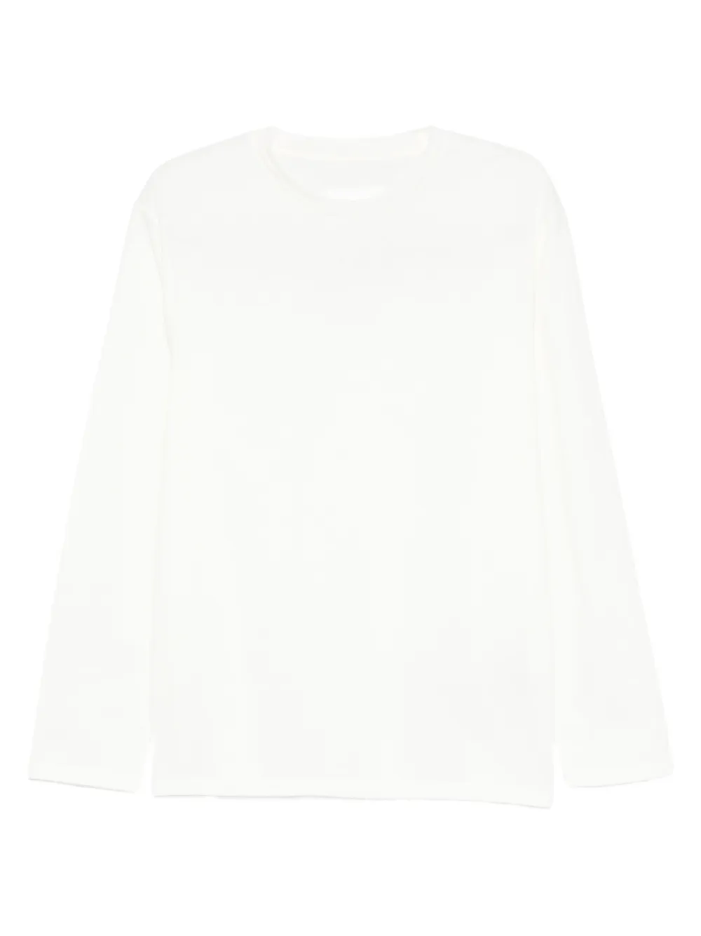 Jil Sander Katoenen T-shirt met lange mouwen Wit