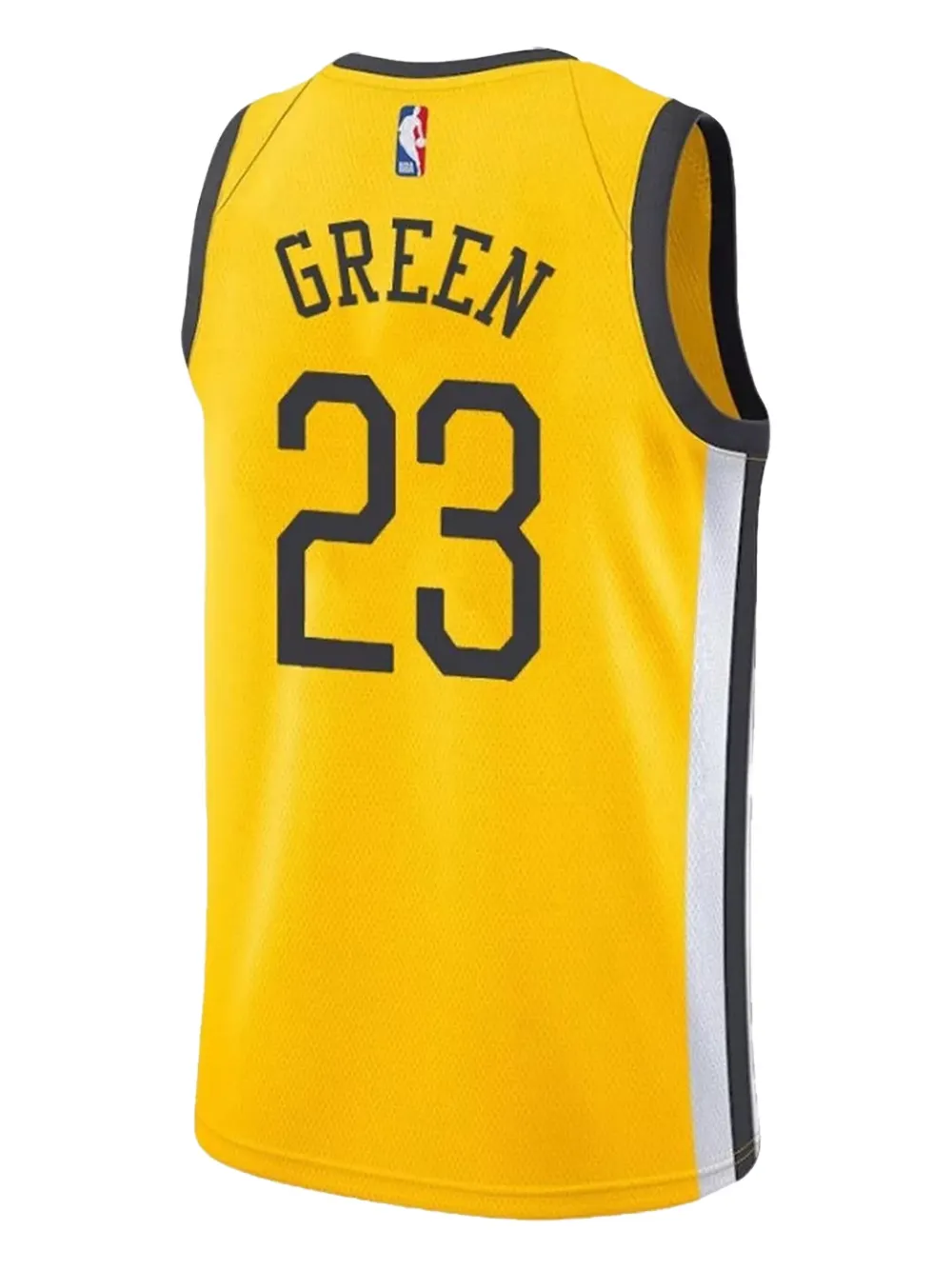 Nike NBA Warriors "Draymond Green Earned Edition" jersey Geel