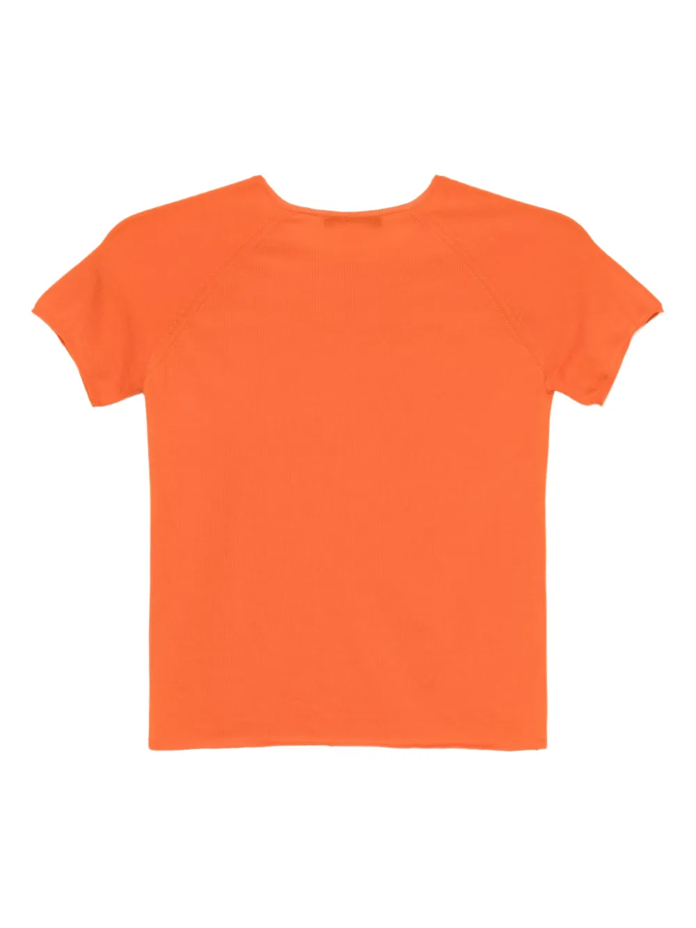 Pre-owned Louis Vuitton 1990-2000s Short-sleeves Top In Orange