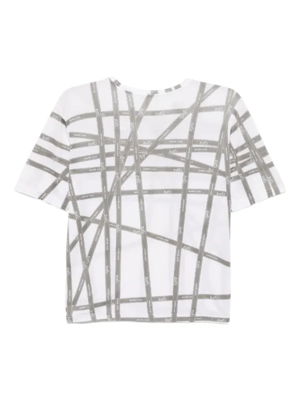 Hermès Pre-Owned 1990-2000s Print T-shirt | White | FARFETCH GR