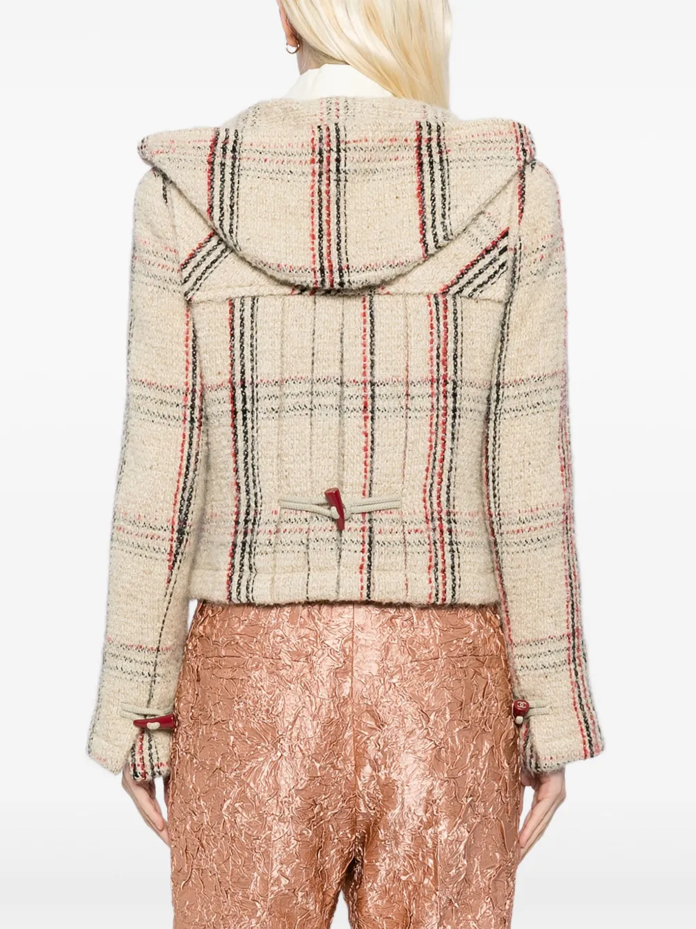 Pre-owned Chanel 2006 Duffel Jacket In Neutral