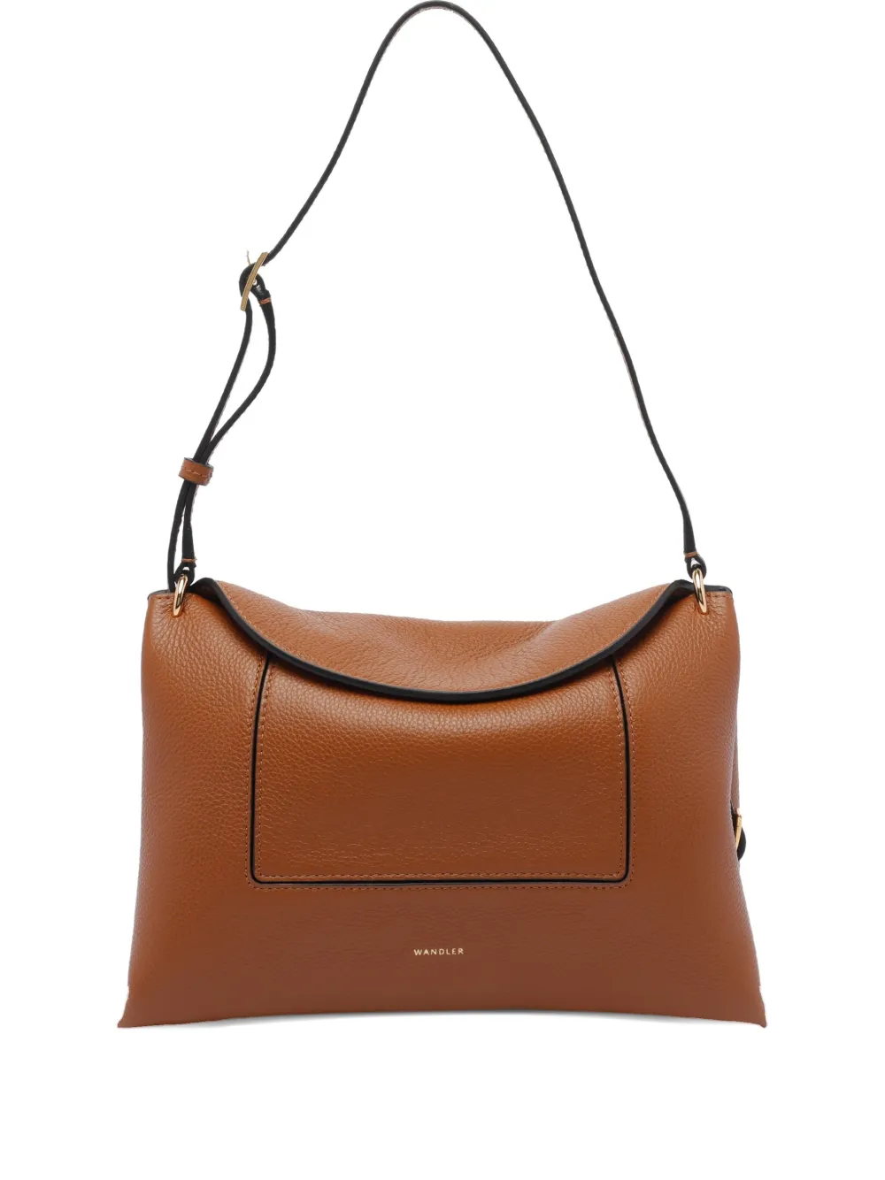 Wandler Penelope Slouch kleine schoudertas Bruin