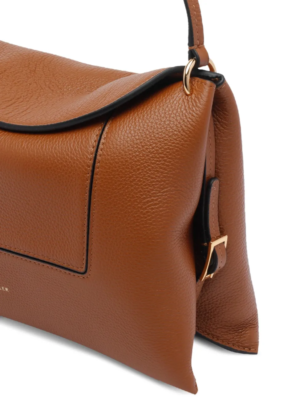 Wandler Penelope Slouch kleine schoudertas Bruin