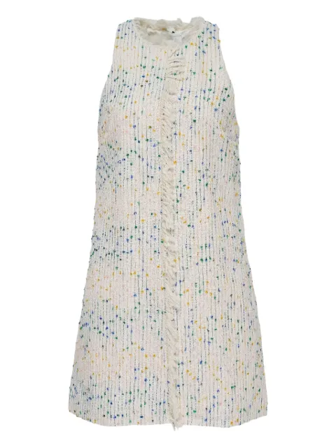 MSGM Abito corto con frange