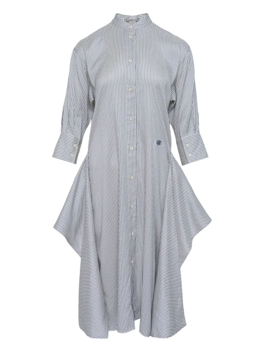 Stella McCartney striped dress - Bianco