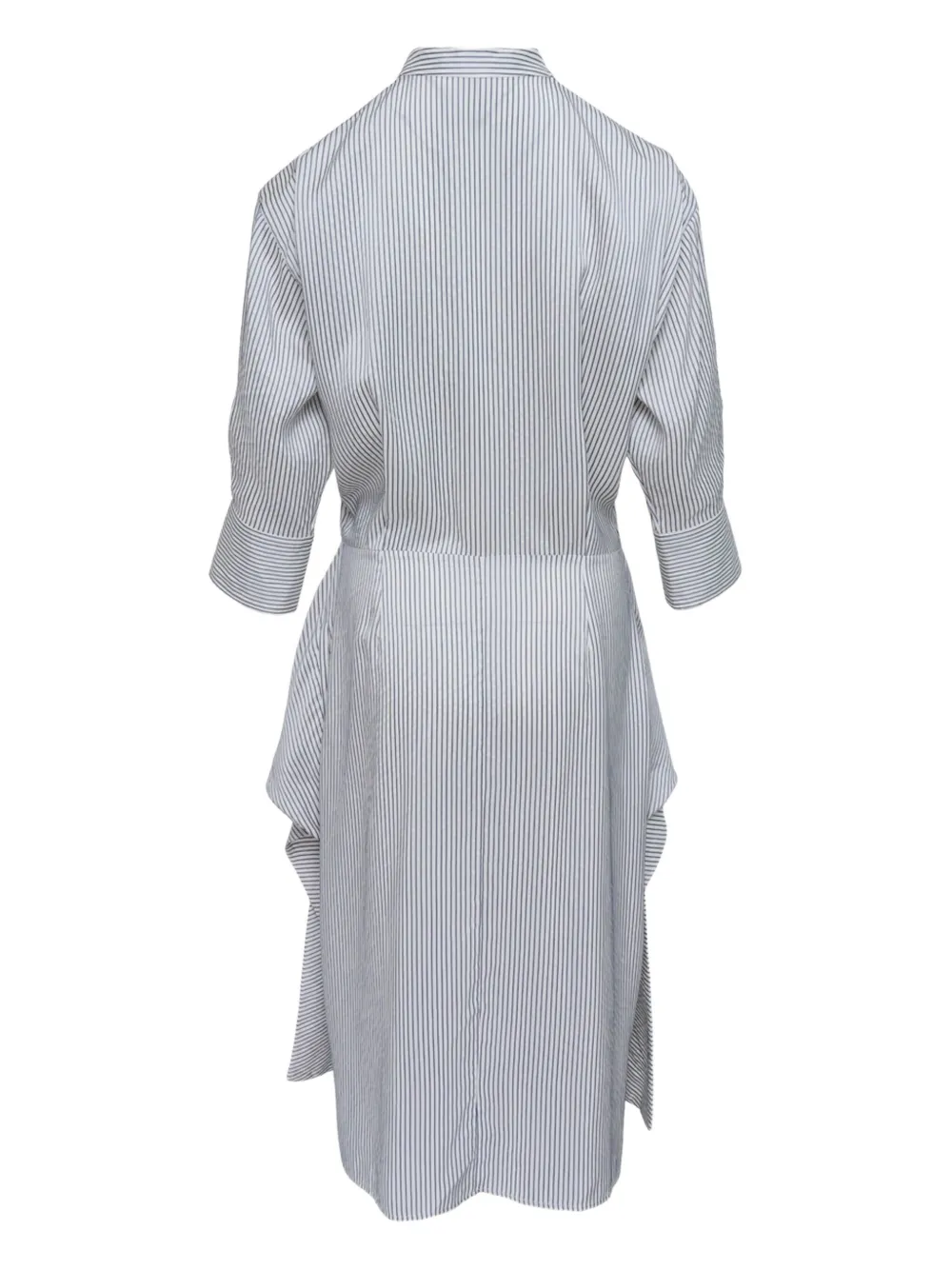 Stella McCartney striped dress - Wit