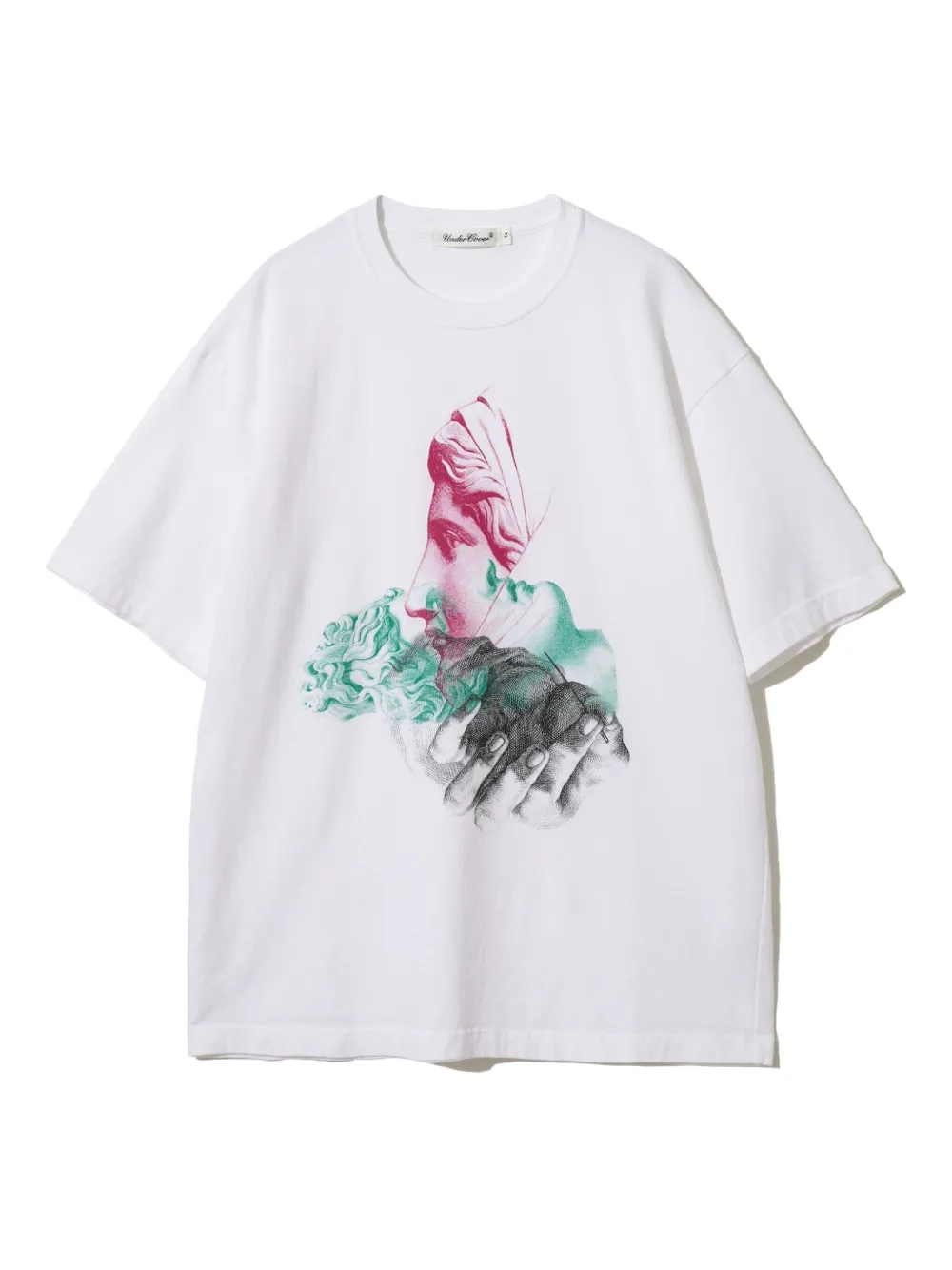 Undercover sculpture-print T-shirt Wit