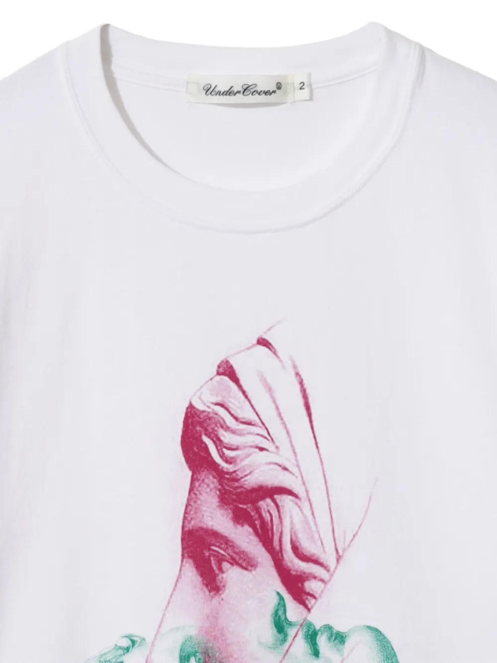 Undercover sculpture-print T-shirt Wit