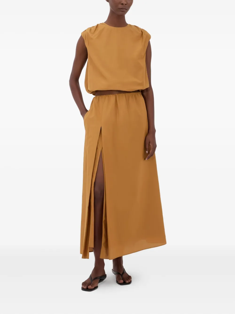 Paloma Wool Rok met split Oranje