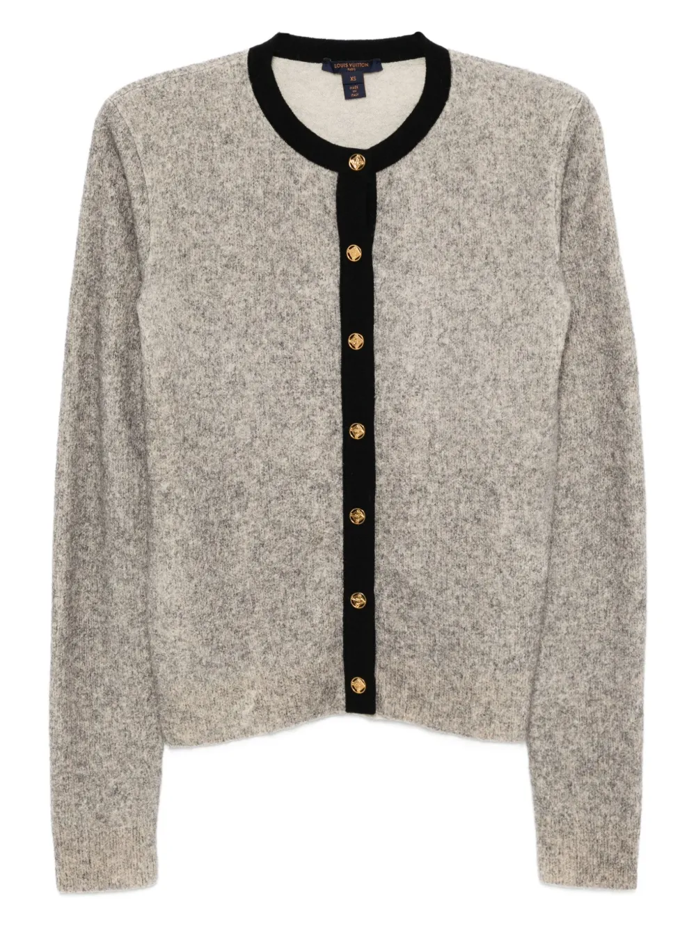 Pre-owned Louis Vuitton 2018 Cardigan In Gray